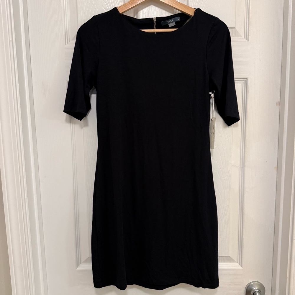 NWT Tart Collections Little Black Dress with Exposed Back-Zip and Cutouts
